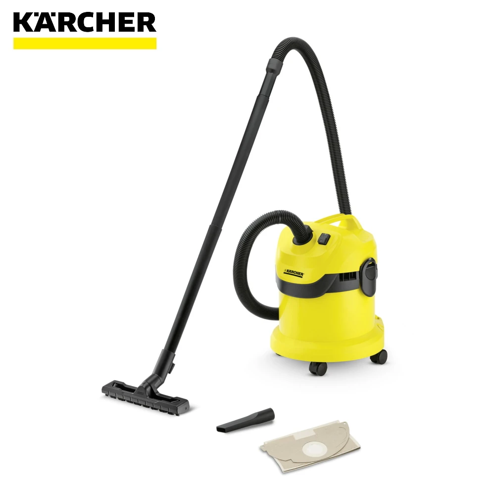 Пылесос хозяйственный Karcher WD 2 1.629-760.0 1000 Вт