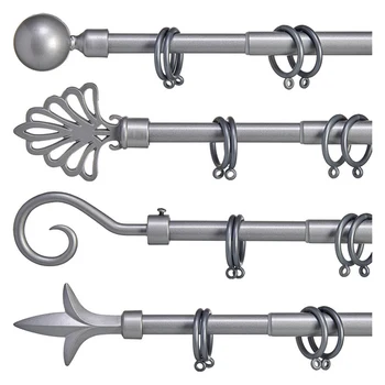 

Curtain Bar Silver (5 x 123,5 x 5 cm)