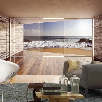 

Wall mural-Meeting at the Sea - 200x140 cm