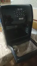 MIUI-freidora de aire eléctrica 5 en 1 para pollo, horno de MI-CYCLONE de 10L/12.7QT, deshidratador Rotisserie LED de gran capacidad，Freidora de aire