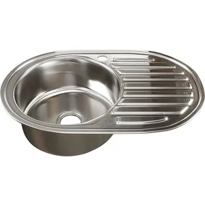 

Kitchen sink mixline mortise 50x77 with siphon, stainless steel 0,6mm (4630030632115)