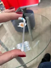 Productos de limpieza desechables, hisopo de algodón blanco, Alcohol limpio, botiquín de primeros auxilios médico original, 50 Uds.