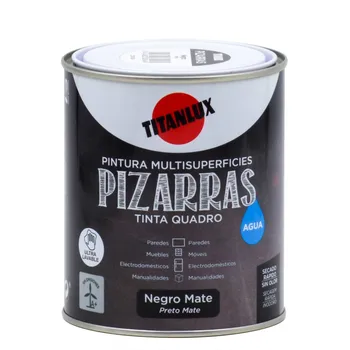 

Paint slates to water Black Titan 750 mL