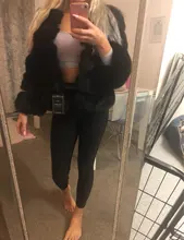 ZADORIN-abrigos de visón de S-3XL para mujer, Top de piel sintética rosa a la moda, prendas de vestir cálidas y gruesas, chaqueta de piel falsa para invierno, 2020