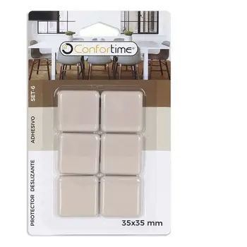 

Chair Leg Protector Confortime Adhesive (6 Pcs) (35 X 35 cm)