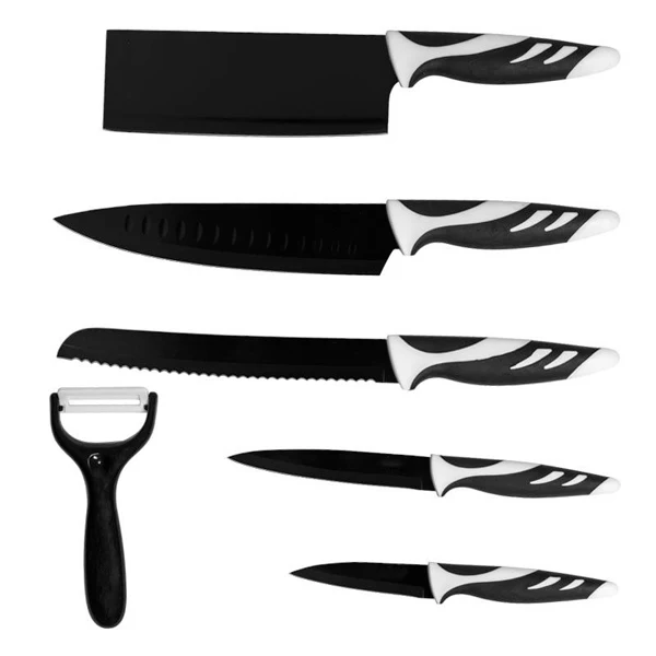 Cecotec ножи Top Chef Black C01024(6 шт