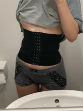 Cinturón posparto moldeador de cuerpo para mujer, corsé transpirable puerperal para control de cintura, adelgazante, entrenador de cintura