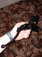 Palanca de embrague de frenos hidráulicos para Buggy 50-250, accesorios de manija hidráulica de cilindro CC, palanca izquierda para freno derecho