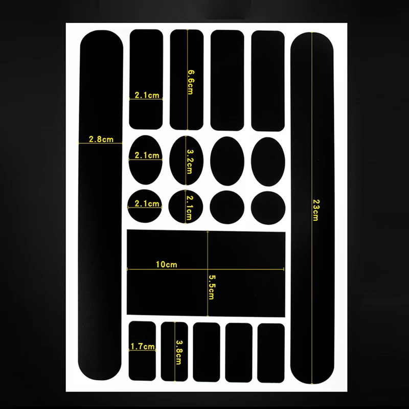 Durable Anti-Scratch Bicycle Frame Protective Film - Rhino Skin Sticker