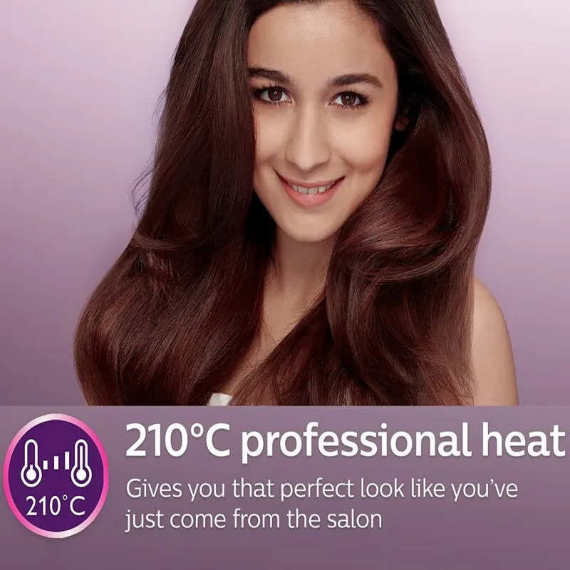 Philips-alisador de pelo profesional, color negro, BHS675/00 - AliExpress  Belleza y salud