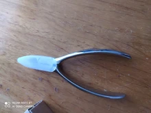 MR.GREEN-cortauñas superafilada de acero inoxidable, alta calidad, para cutículas, uñas postizas, pedicura