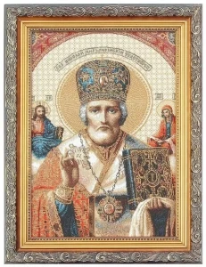 

Icon of Nikolai mirlikiysky (25x35) in a single frame