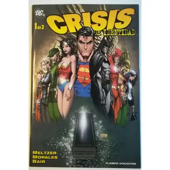 

Identity CRISIS No. 1, DC COMICS, ED. PLANETA - 2006, 1ª Spanish edition, COMIC BOOK, author BRAD MELTZER, MINI series