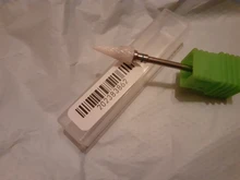 Dmoley-broca de clavo de cerámica para manicura, taladro eléctrico para máquina fresadora, limas de uñas, amortiguador, accesorios de equipo de arte de uñas