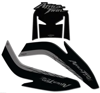 

Resin 3D STICKERS KIT compatible for MOTORCYCLE HONDA AFRICA TWIN 2016-2018 Silver