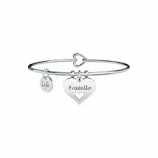 

Bracelet KIDULT 731618 family 316L stainless steel heart brother