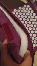 Cojín masajeador para Yoga, esterilla de acupresión para aliviar el estrés, dolor de espalda y cuerpo, estera con puntas, colchoneta de acupuntura