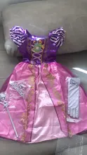 Chicas Rapunzel vestido de la princesa del traje para niña niños Cosplay Sofia Vestidos vestido de niños ropa de fiesta de cumpleaños 2-8 años