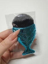 7 tipos de brochas en forma de cola de pez para uñas, brochas cosméticas de fondo, polvo de limpieza suave para cuidado de uñas, herramienta de manicura