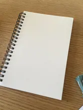 Cuaderno de bocetos Retro espiral, cuaderno de papel Kraft, cuaderno de bocetos, pintura, diario, Bloc de notas para estudiantes, Bloc de notas, Bloc DE BOCETOS