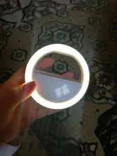 Selfie-Lamp Enhancing-Lights Led-Fill-Light-Ring Phone-Camera Beauty Clipon Novelty Night-Darkness