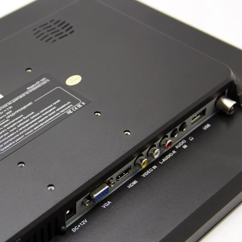 Compact TV DVB-T2 Digital tuner Analog tv for home Eplutus EP 193T 19 inch USB PVR HDMI