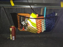 Net Organizer Pocket-Bag-Mesh Storage-Bag Trunk Seat Elastic-String Auto-Accessories