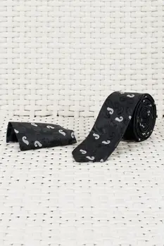 

DeepSEA Men Smoked Drop Pattern Mendilli Slim Tie 1901808