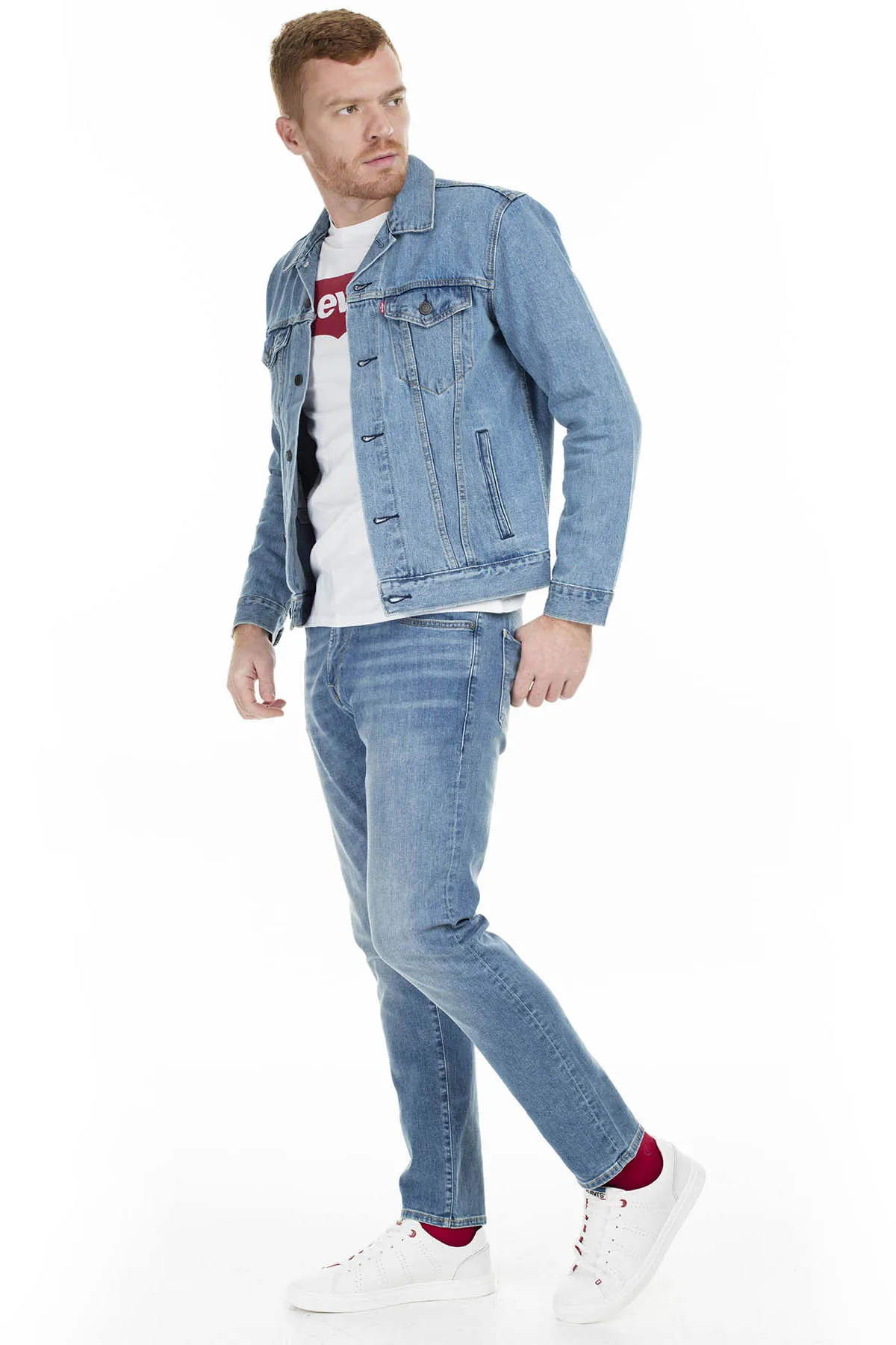Levi's джинсовая куртка мужская джинсовая куртка 72334