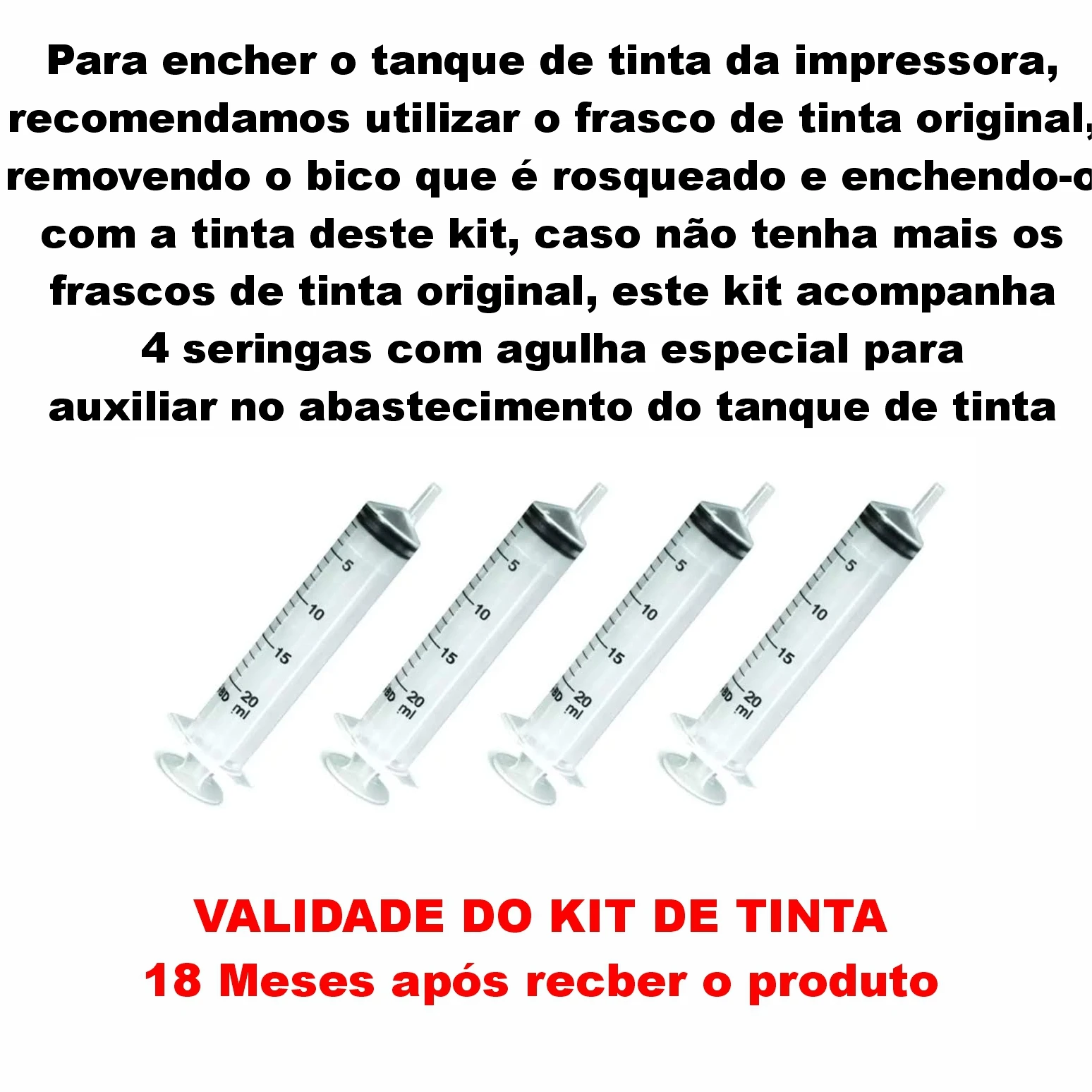 Compatible Ink Kit Epson Printers L3250 L3150 L3210 L3110 4 Liters Refill  544 - Ink Refill Kits - AliExpress