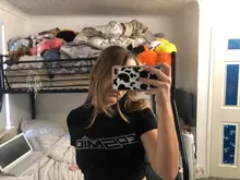 Las mujeres de verano de manga corta/Top sin mangas de perforación en caliente de diamantes de imitación cósmica cartas camisetas ombligo ropa casual de fiesta