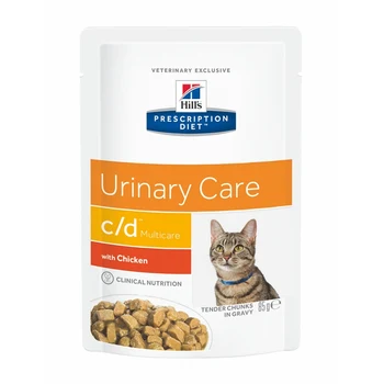 

Hill's Prescription Diet c/d Multicare Urinary Care Spider for cats with IBC, Chicken, 12*85g