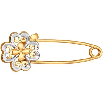 

Sokolov brooch in red gold