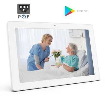 

10.1 inch IPS Retail tablet pc with POE (Android6.0, play store, Octa core Rockchip3368, 1GB+8GB, Bluetooth, camera, mic)