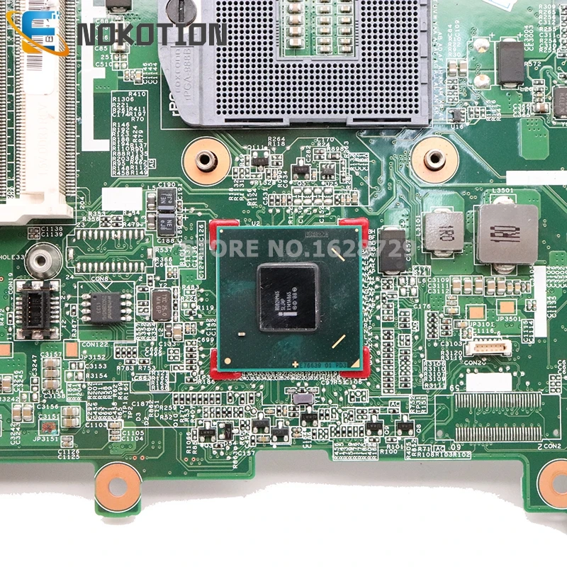 NOKOTION 646963-001 646963-501 для hp ProBook 6560B 8560P материнская плата для ноутбука QM67 DDR3 HD 7400M GPU