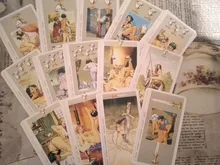Decameron-cartas del Tarot del Fuego, oráculo de cubierta, juego Linestrider Dreams, juguete, adivinación, Estrella giratoria, Muse Hoodoo, paseo oculto