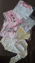 Kavkas-body para bebé, niño y niña, 6 uds., 3 uds., 100% de manga larga, ropa de algodón para bebé de 0 a 12 meses, mono recién nacido, mono, ropa