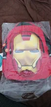 Mochila 3D de iron Man para estudiantes, mochilas adolescentes de alta capacidad con dibujos animados, impermeable, de viaje