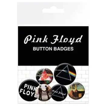 

Pink Floyd - Album And Logos (badge Pack)