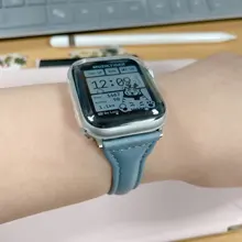 Correa de cuero para Apple Watch, banda de 42MM, 38MM, 40mm y 44mm para iWatch, hebilla deportiva series 1, 2, 3, 4, 5, 6 se, gran oferta