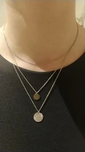 Layered Necklace Chain Choker Fashion Jewelry Women Pendant Stainless-Steel Emanco 3pcs