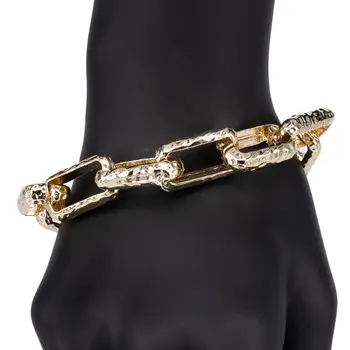 

Jewelery bracelet (jewelery alloy, golden) 55589