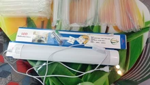 Juego completo de luces Led de cocina para debajo del armario, 220V, 110V, 10w, 20W, 30/50CM, para dormitorio y hogar