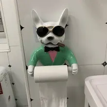 Spool-Device Paper-Holder Reel Hand-Tissue-Box Toilet Household Tray Resin Hygiene Dog-Style
