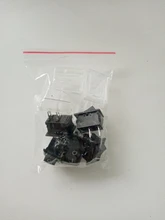 5 unids/lote negro botón Mini interruptor 6A-10A 110V 250V 2Pin Snap-en/Off interruptor basculante 21MM * 15MM con la cubierta impermeable negro