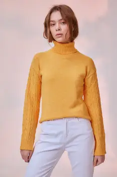 

Trendyol Handle Hair Braided Knitwear Sweater TWOAW20KZ0612