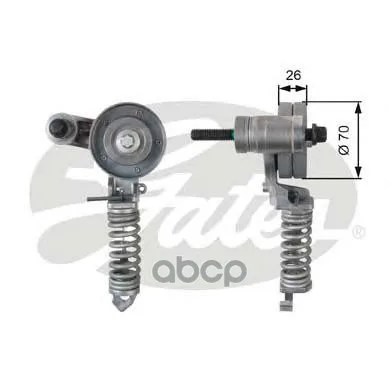 Ролик Натяжителя Gates T38344 Gates арт. T38344