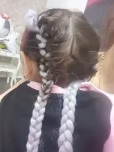 Hywamply 24 tamaño gigante sintético trenza extensión de pelo de Ombre Africana trenzado de archivo adjunto para giro caja trenzas nuevo Color