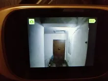 Digital Doorbell Peephole Viewer Screen Electronic 90-Degree Lcd-Color