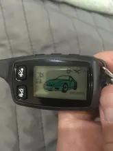 TW 9030 LCD controlador remoto llavero para 2 alarma de coche SISTEMA DE Tomahawk TW9030 /Tomahawk TW-9030 control remoto llavero